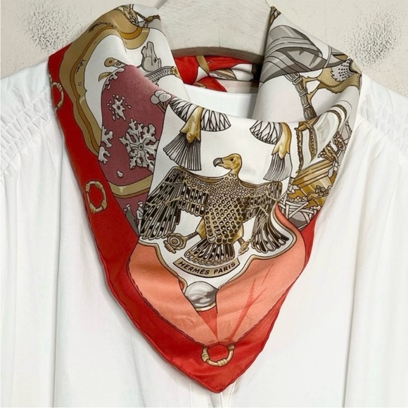 Hermes Accessories - Hermes Soleil De Soie Scarf